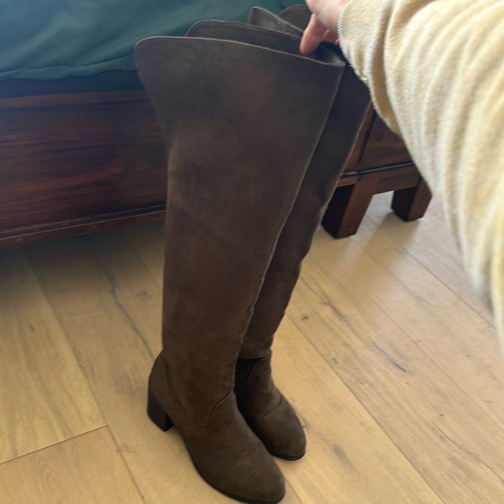 Knee high Boots Suede
